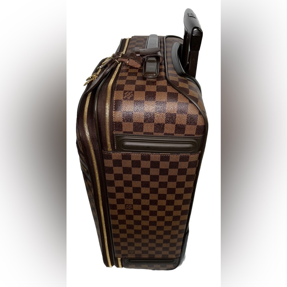 Louis Vuitton Pegase Business 55 “Pristine” Damier Ebene Suitcase Unisex Bag - Picture 10 of 14